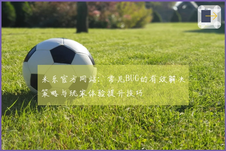 米乐官方网站：常见BUG的有效解决策略与玩家体验提升技巧